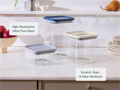 Medium Glass Airtight Container Duo