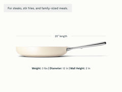 Fry Pan Trio with Glass Lids